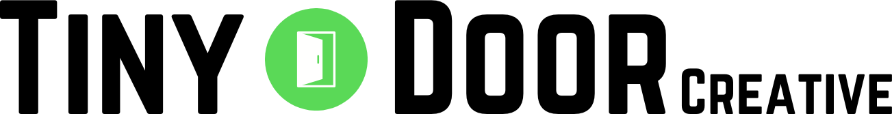 tiny door creative logo web